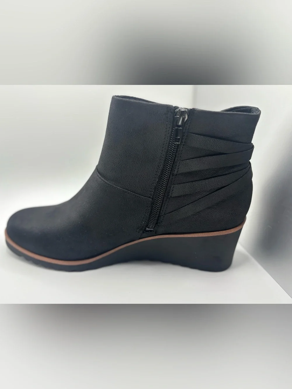 New LifeStride Zariah Women’s Wedge Boots Size 8.5W
